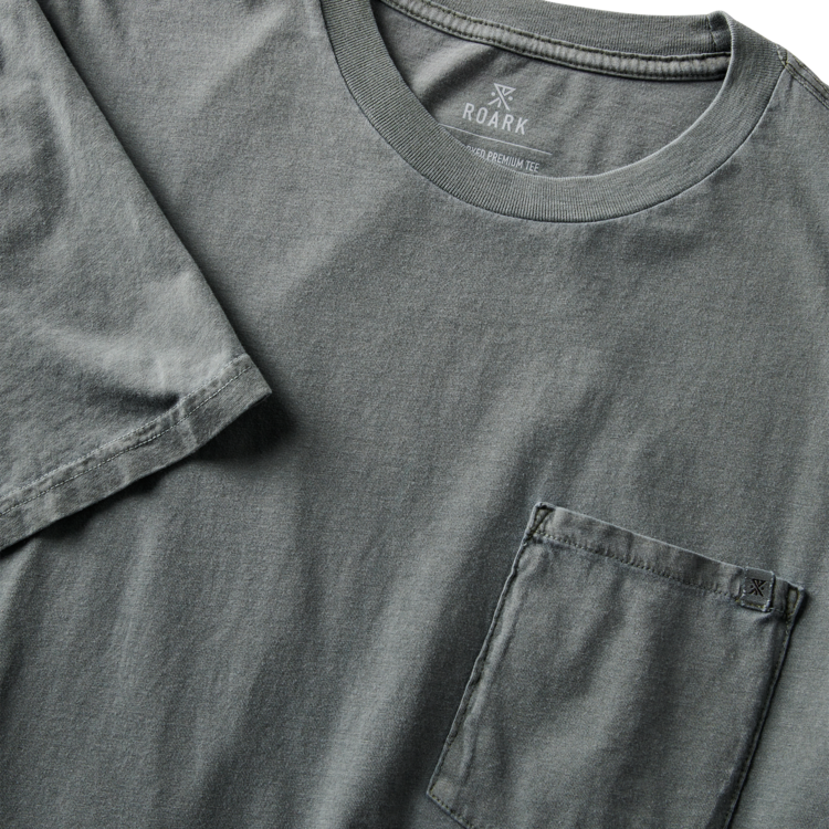 Roark Made To Fade Short Sleeve Tee | Washed Forest
