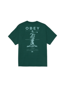 Obey Obey Premium Sounds Tee | Rain Forest