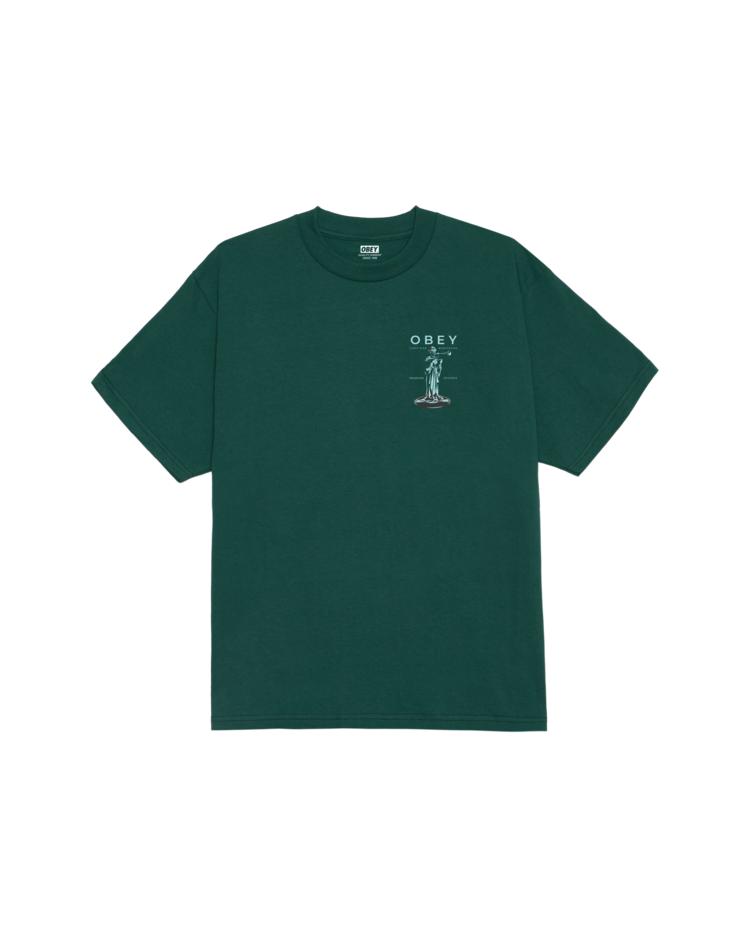 Obey Obey Premium Sounds Tee | Rain Forest
