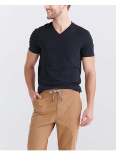 Saxx Saxx DropTemp Cooling Cotton V Neck | Black