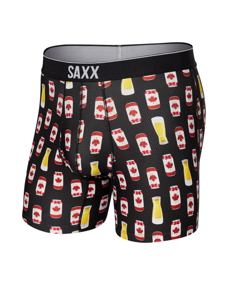 Saxx Volt Breathable Mesh Boxer Brief | Canadian Lager