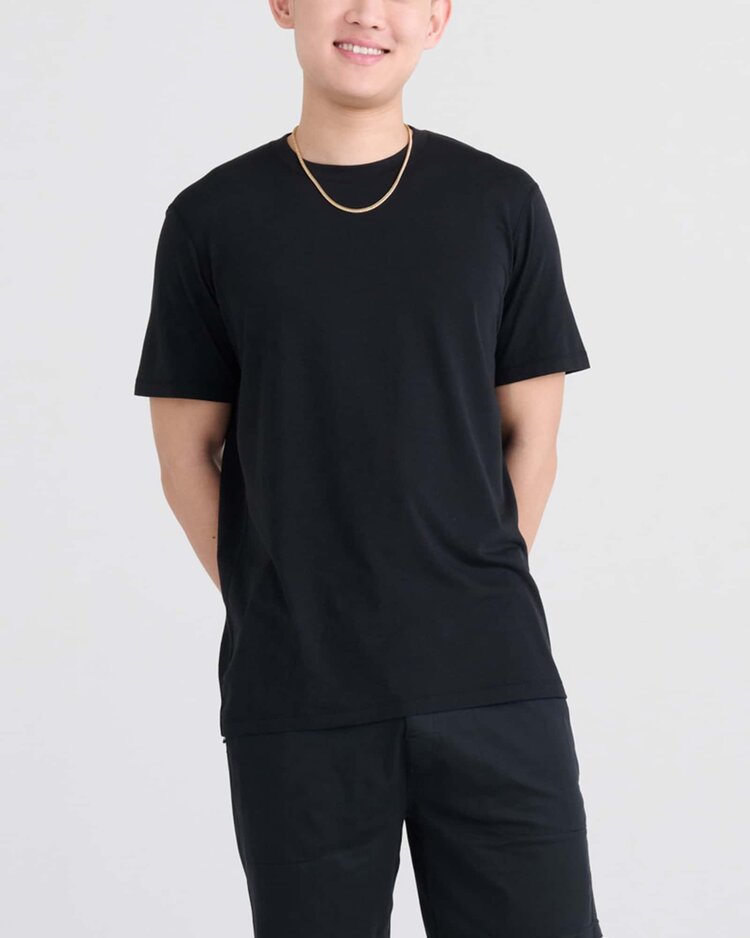 Saxx Saxx DropTemp Cooling Cotton Tee | Black