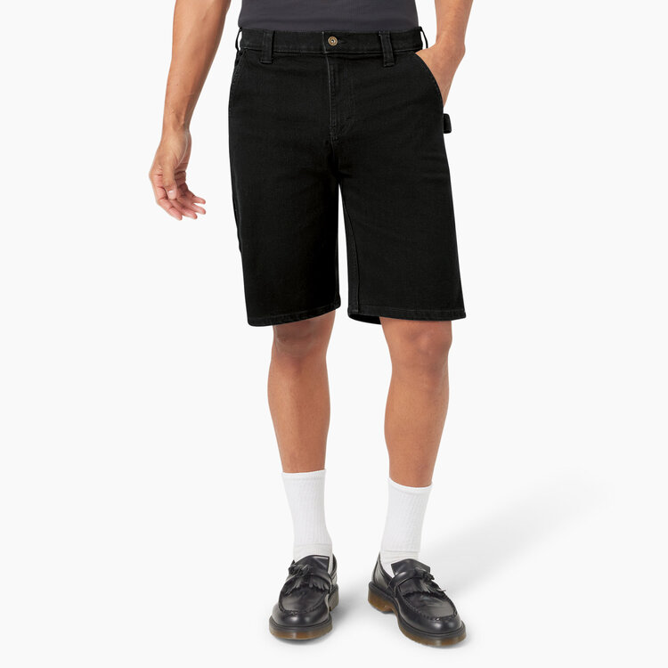 Dickies Skateboard Denim Carpenter Short | Black Denim