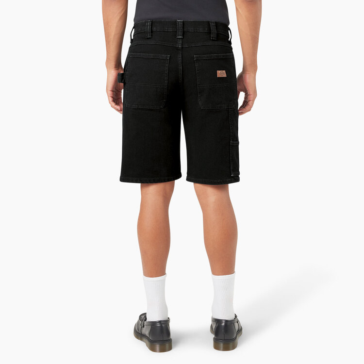Dickies Skateboard Denim Carpenter Short | Black Denim