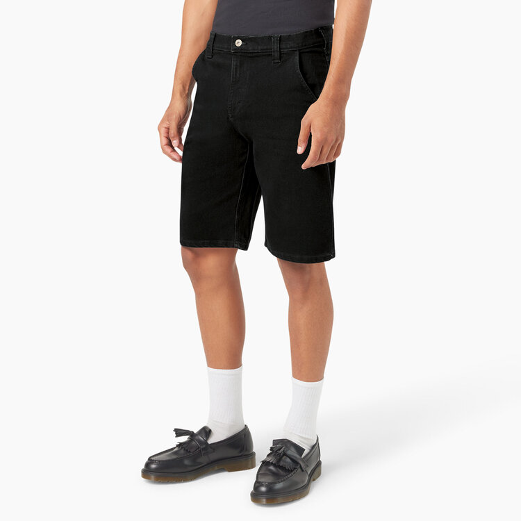 Dickies Skateboard Denim Carpenter Short | Black Denim