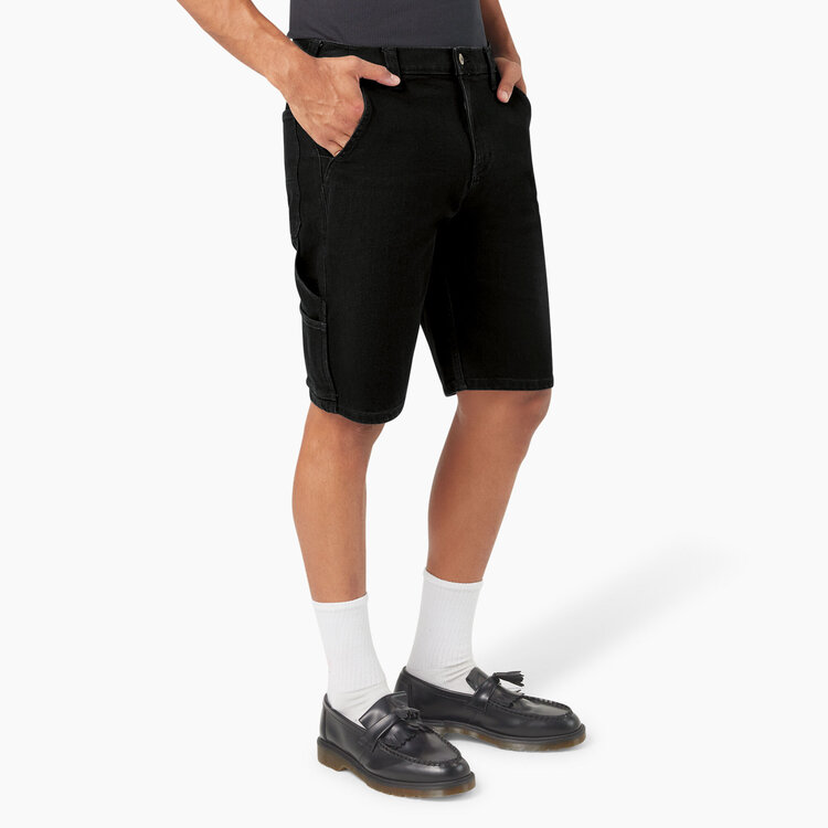 Dickies Skateboard Denim Carpenter Short | Black Denim