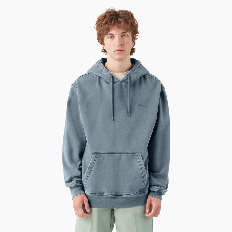 Dickies Newington Garment Wash Hoodie | Stormy Weather