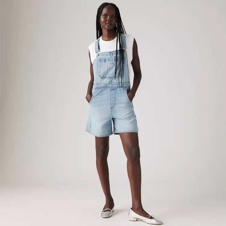Levi's Levi's Utility Shortall | Summer Job  Light Wash
