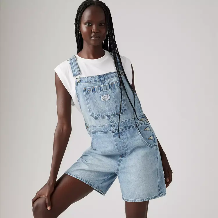 Levi's Levi's Utility Shortall | Summer Job  Light Wash