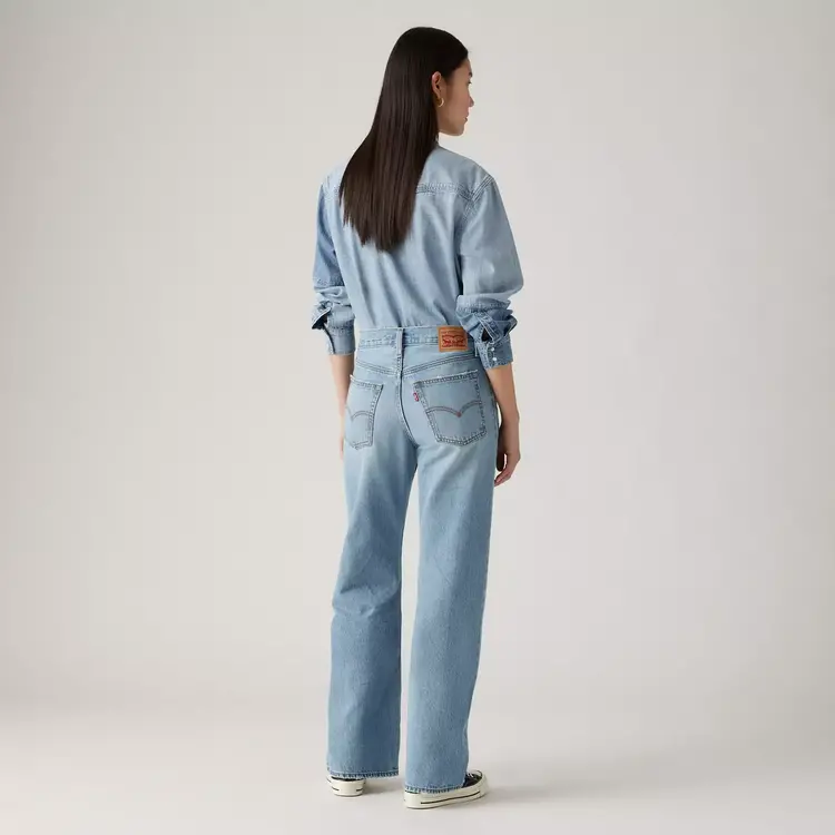 Levi's Levi's 94 Baggy Bootcut Women's Jeans | Smile For Real - Medium Wash