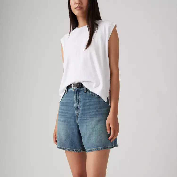Levi's Levi's HighRise Baggy Shorts | Stop Flaxing Short  Medium Wash
