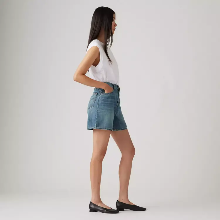 Levi's Levi's HighRise Baggy Shorts | Stop Flaxing Short  Medium Wash