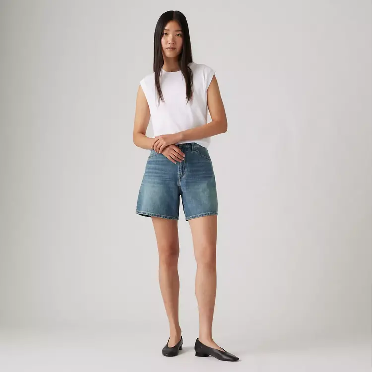 Levi's Levi's HighRise Baggy Shorts | Stop Flaxing Short  Medium Wash