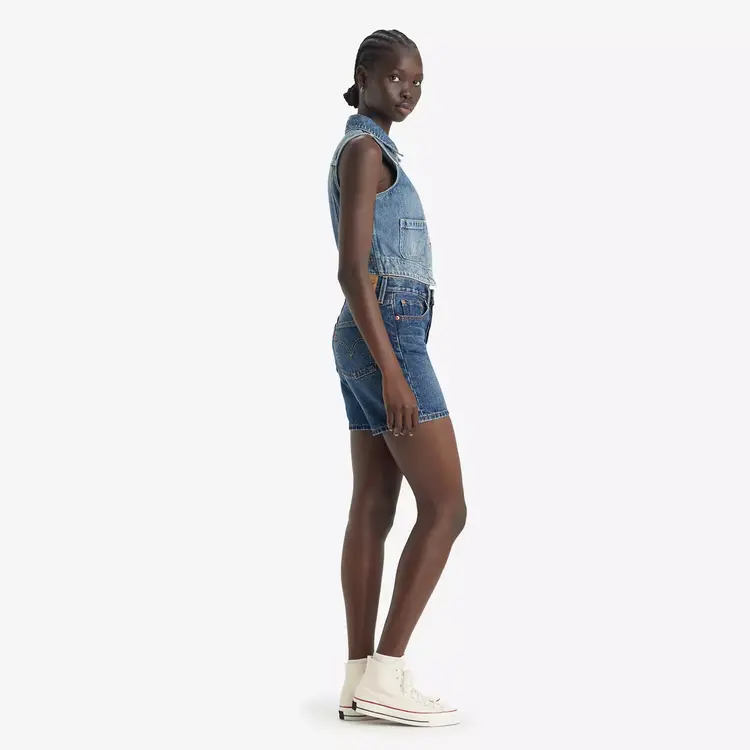 Levi's 501 Mid Thigh Shorts | Pleased To Meet You  Blue