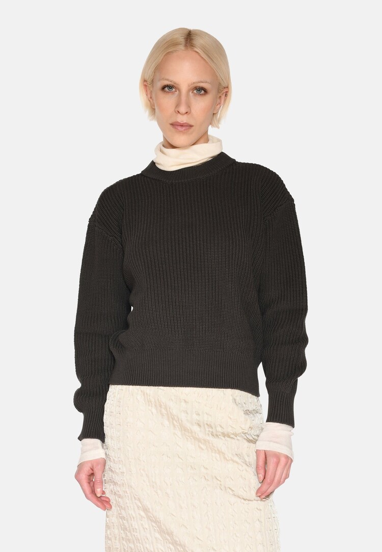 Minimum Mikala Jumper G006 GOTS | Black Ink
