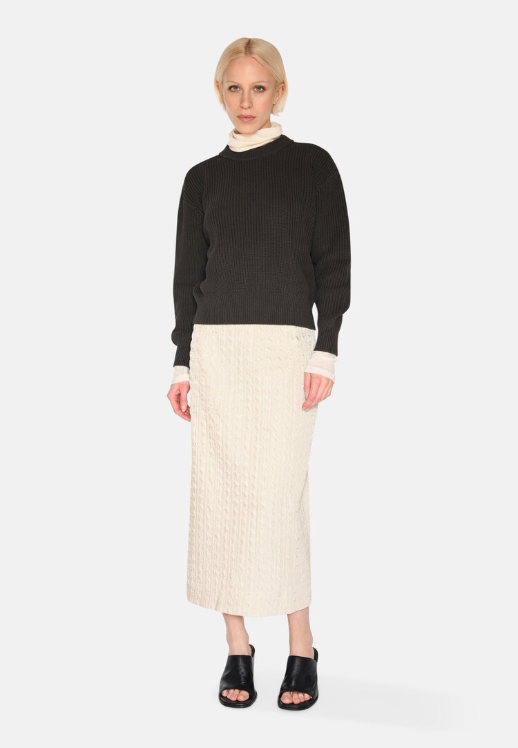 Minimum Mikala Jumper G006 GOTS | Black Ink