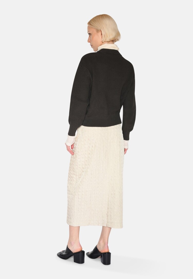 Minimum Mikala Jumper G006 GOTS | Black Ink