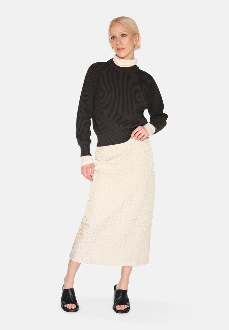 Minimum Mikala Jumper G006 GOTS | Black Ink