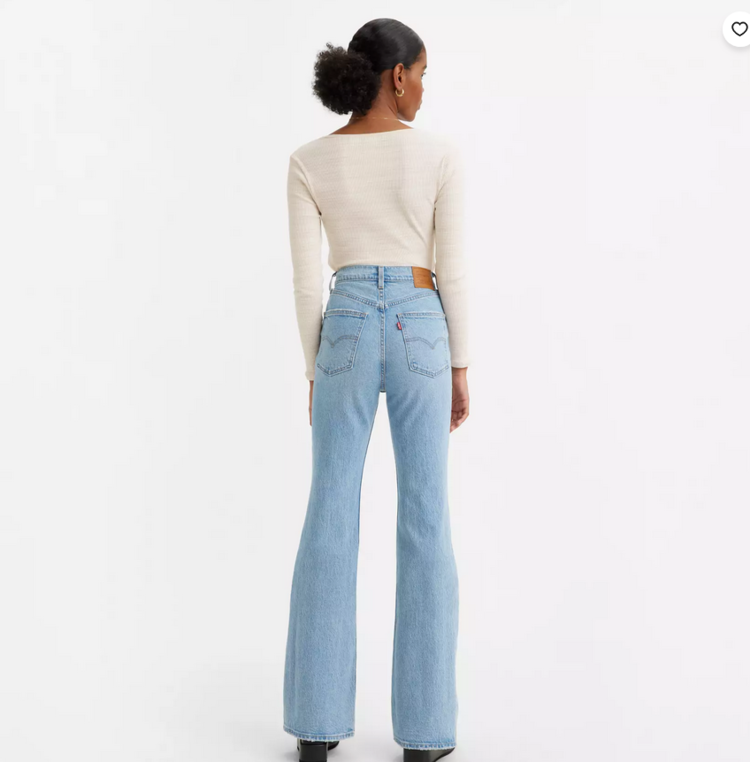 Levi's 70'S High Flare Jeans | Light Indigo
