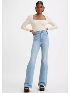 Levi's 70'S High Flare Jeans | Light Indigo