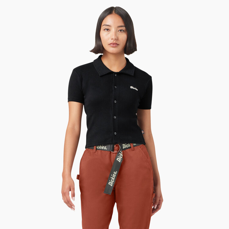 Dickies Dickies Womens Tallasse ButtonUp Shirt | Black