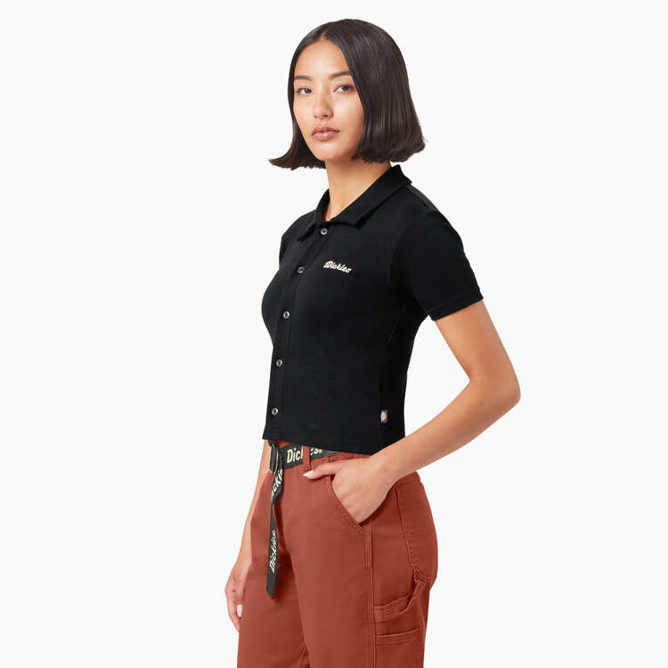 Dickies Dickies Womens Tallasse ButtonUp Shirt | Black