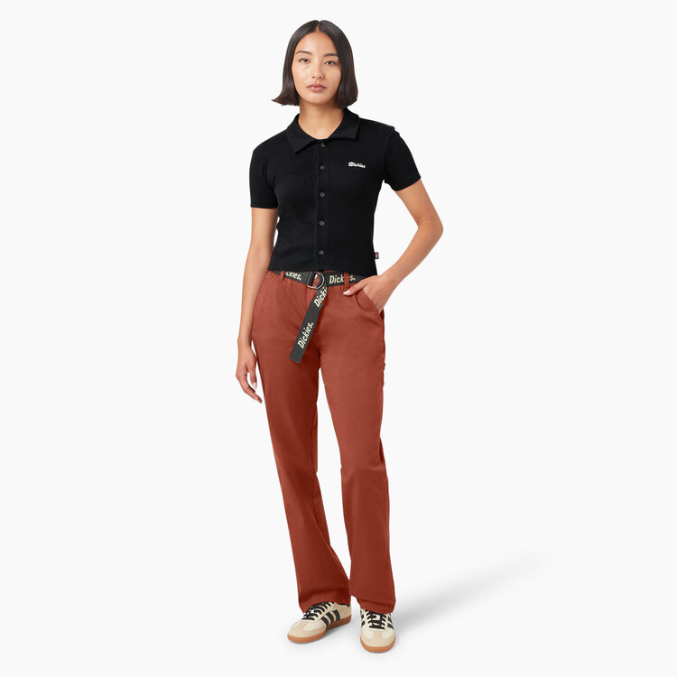 Dickies Dickies Womens Tallasse ButtonUp Shirt | Black