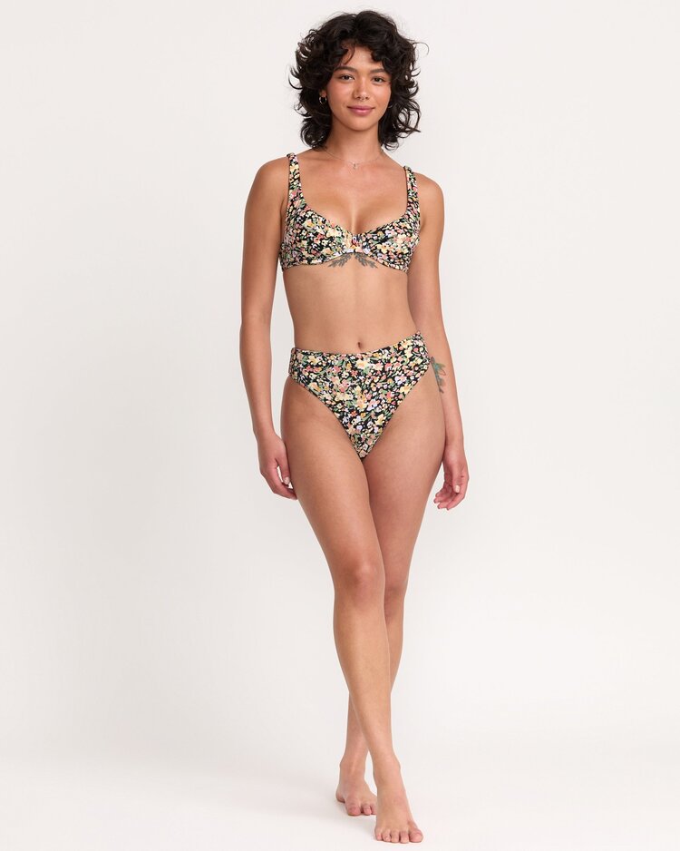 RVCA Quincy Underwire Bikini Top | Multi