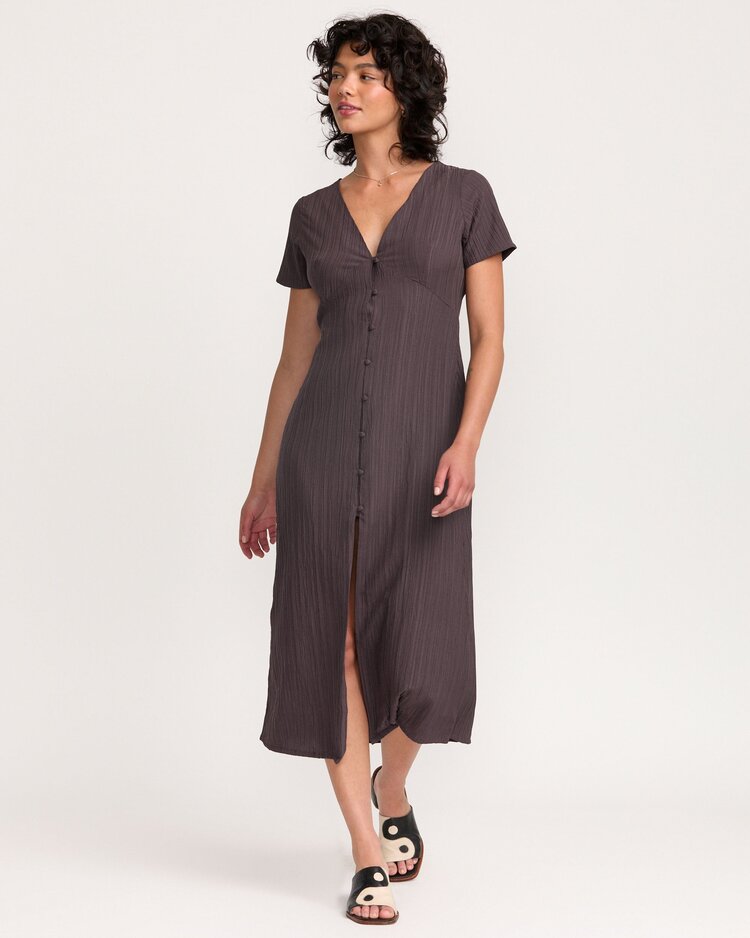 RVCA RVCA Understated Midi Dress | Raisin