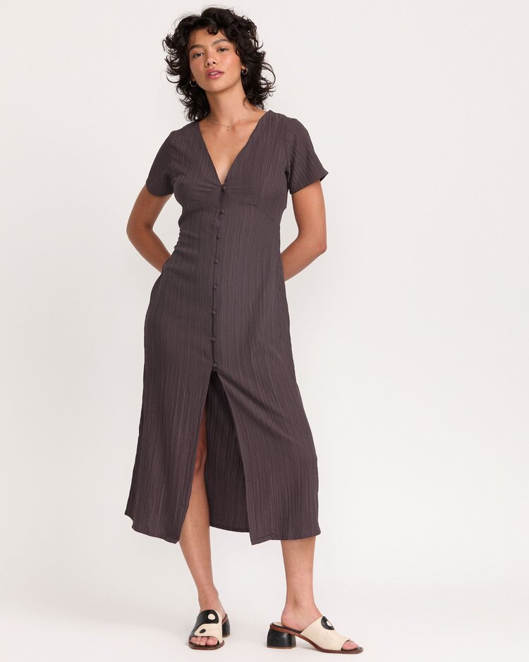 RVCA RVCA Understated Midi Dress | Raisin