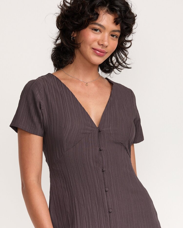 RVCA RVCA Understated Midi Dress | Raisin