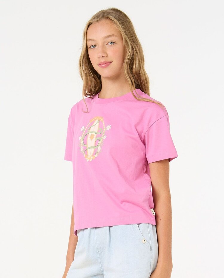Rip Curl Rip Curl Island Surf Crop  Girl | Pink
