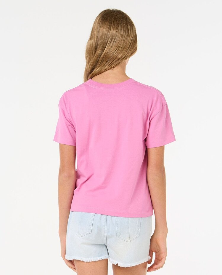 Rip Curl Rip Curl Island Surf Crop  Girl | Pink
