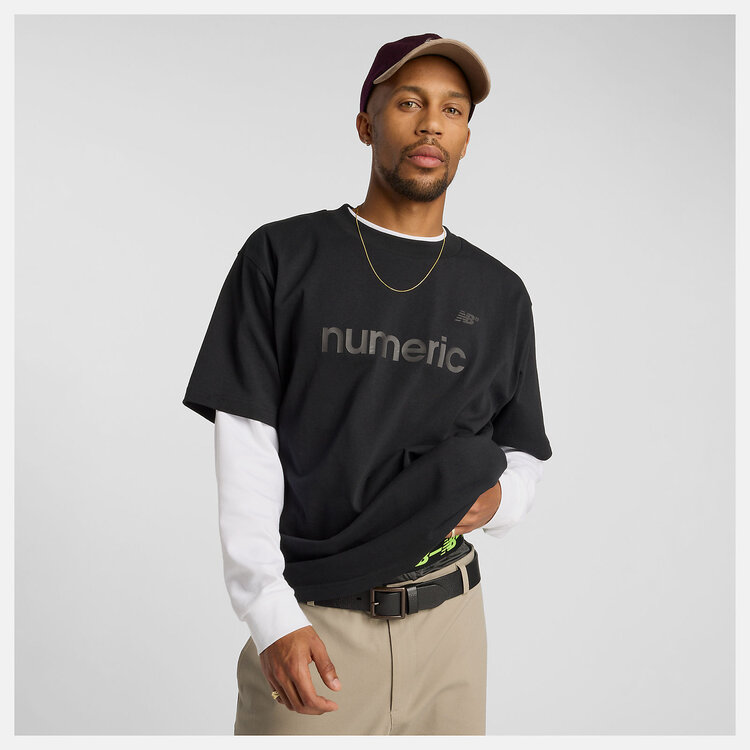 New Balance Numeric Cotton TShirt | Black
