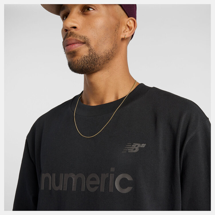 New Balance Numeric Cotton TShirt | Black