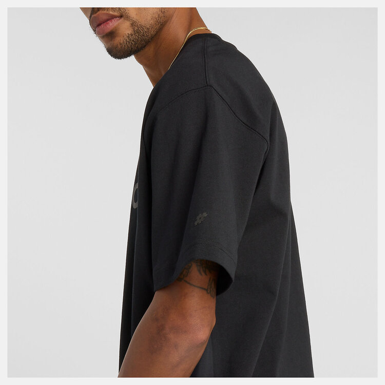 New Balance Numeric Cotton TShirt | Black