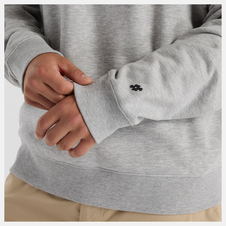New Balance New Balance Numeric French Terry Crew | Athletic Grey