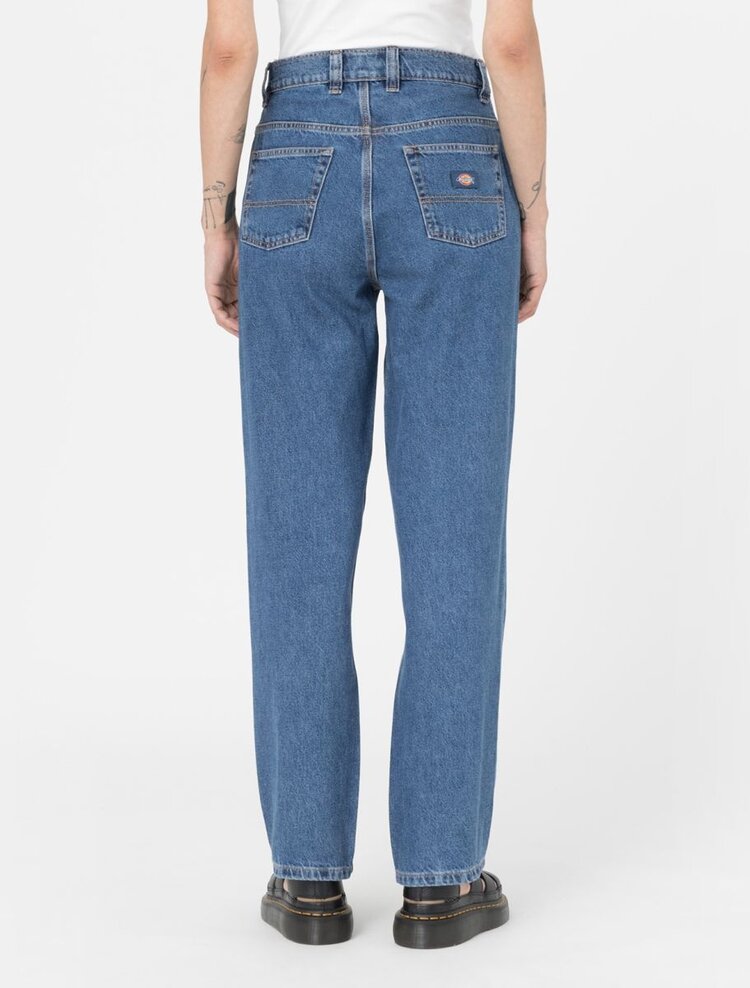 Dickies Dickies Womens Thomasville Denim Trousers | Classic blue