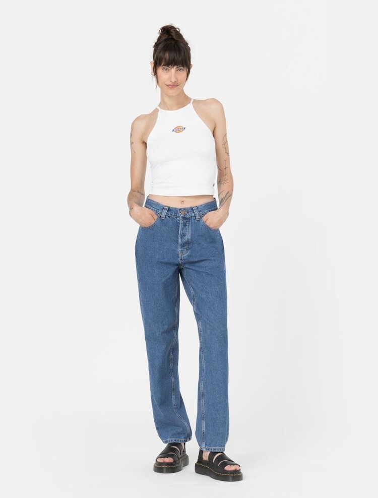 Dickies Women's Thomasville Denim Trousers | Classic blue