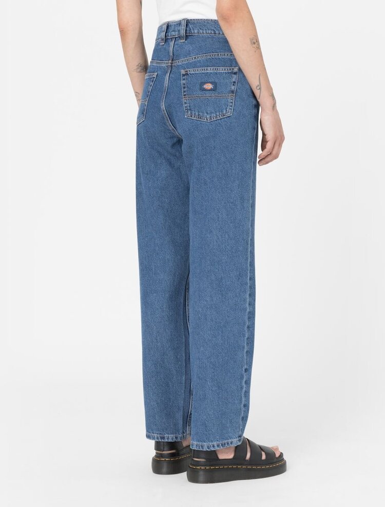 Dickies Dickies Womens Thomasville Denim Trousers | Classic blue