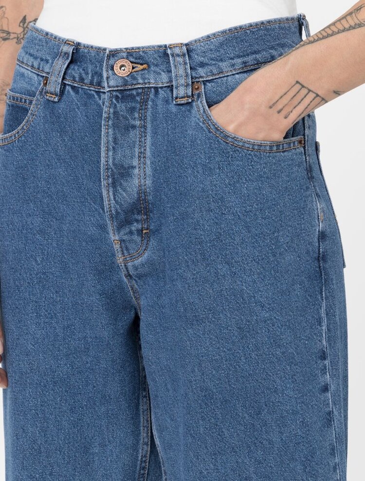 Dickies Women's Thomasville Denim Trousers | Classic blue
