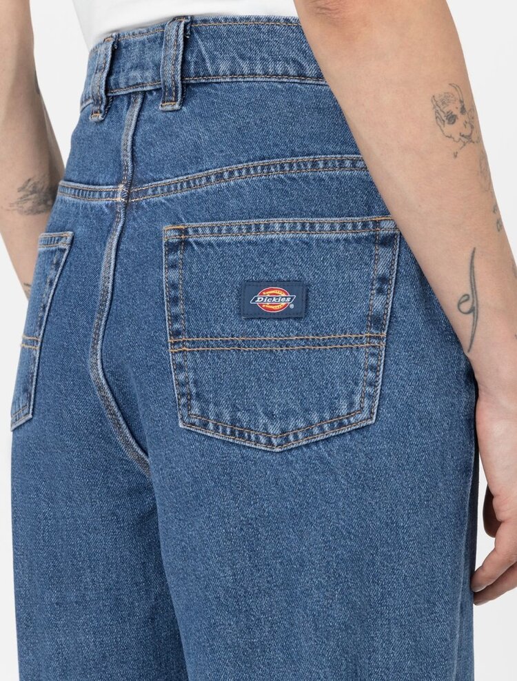 Dickies Dickies Womens Thomasville Denim Trousers | Classic blue