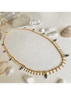 Pika & Bear Pika & Bear Notus Gold Paddle Chain Necklace | Gold