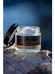 Goats & Hoes Soap Co. Just The Good Shit Whipped Tallow Balm
