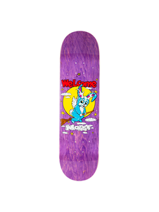 Welcome Welcome Nora Vasconcellos Full Moon on Popsicle Deck | Purple Stain 8.5