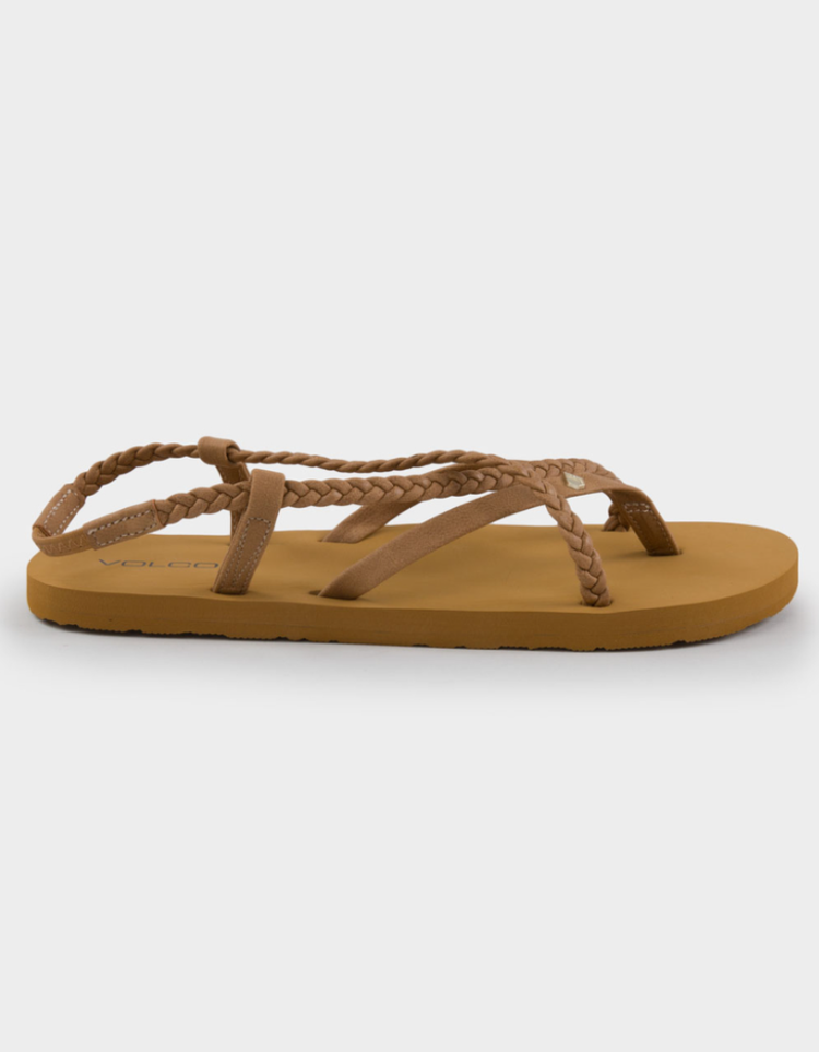 Volcom Thriller Sandals | Cognac