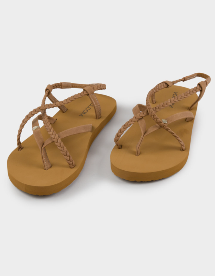 Volcom Thriller Sandals | Cognac