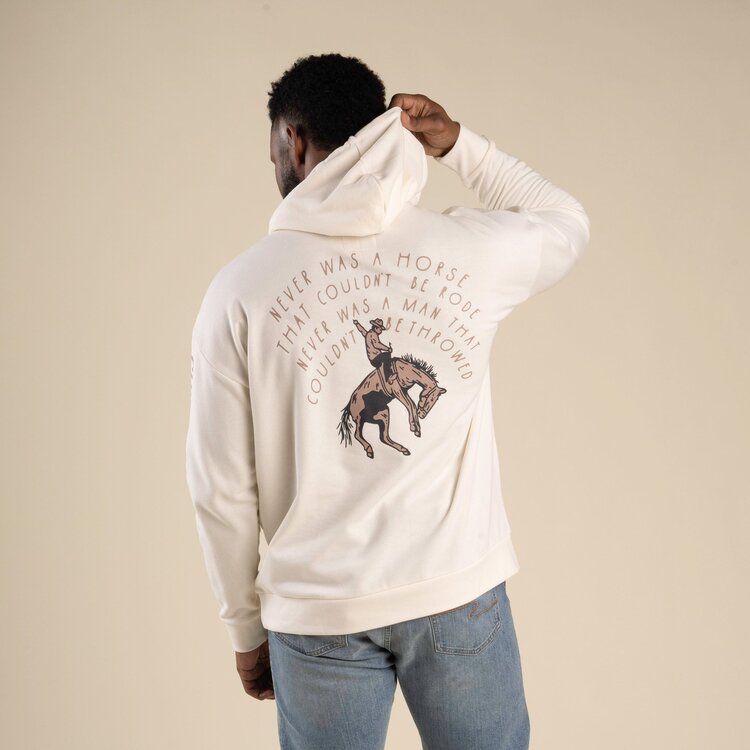 Sendero Provisions Co. Sendero Never Was A Horse Hoodie | Vintage White