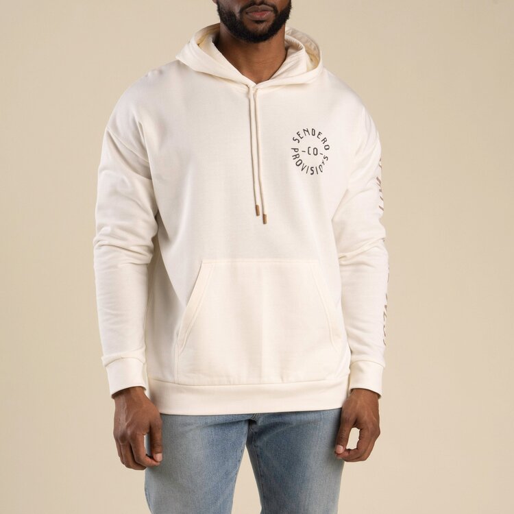 Sendero Provisions Co. Sendero Never Was A Horse Hoodie | Vintage White