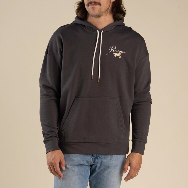 Sendero Provisions Co. Midnight Riders Hoodie | Vintage Black